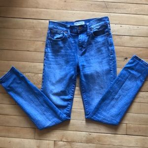 Madewell High Riser Skinny Size 26